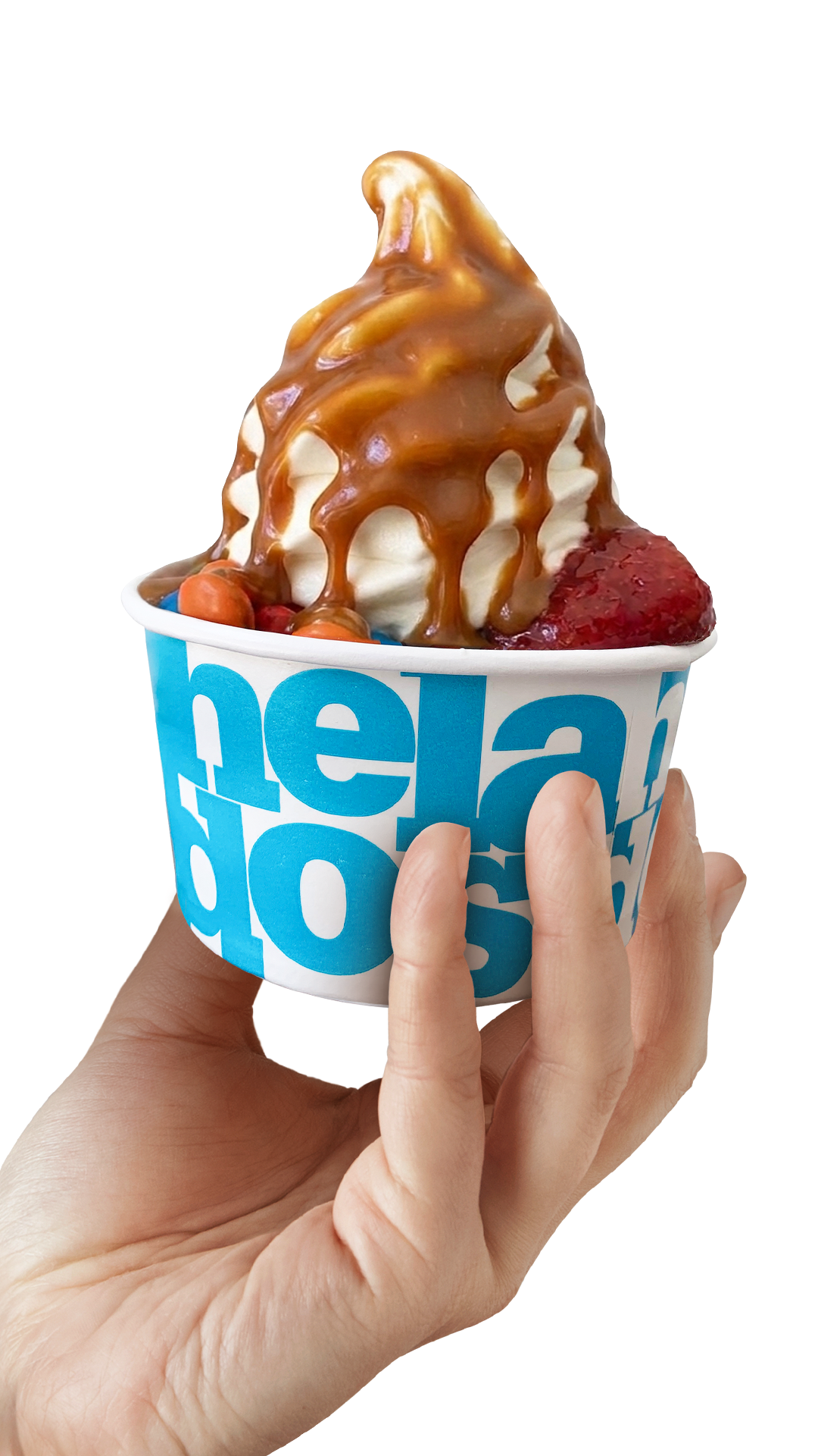 CANDY con topping