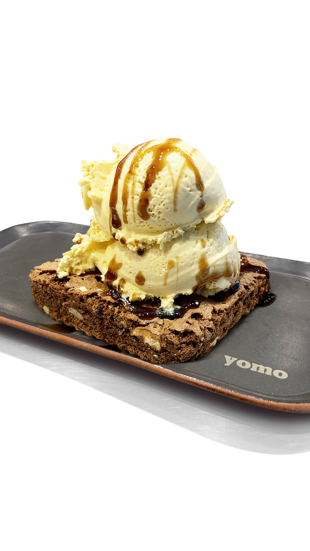 BROWNIE c/helado