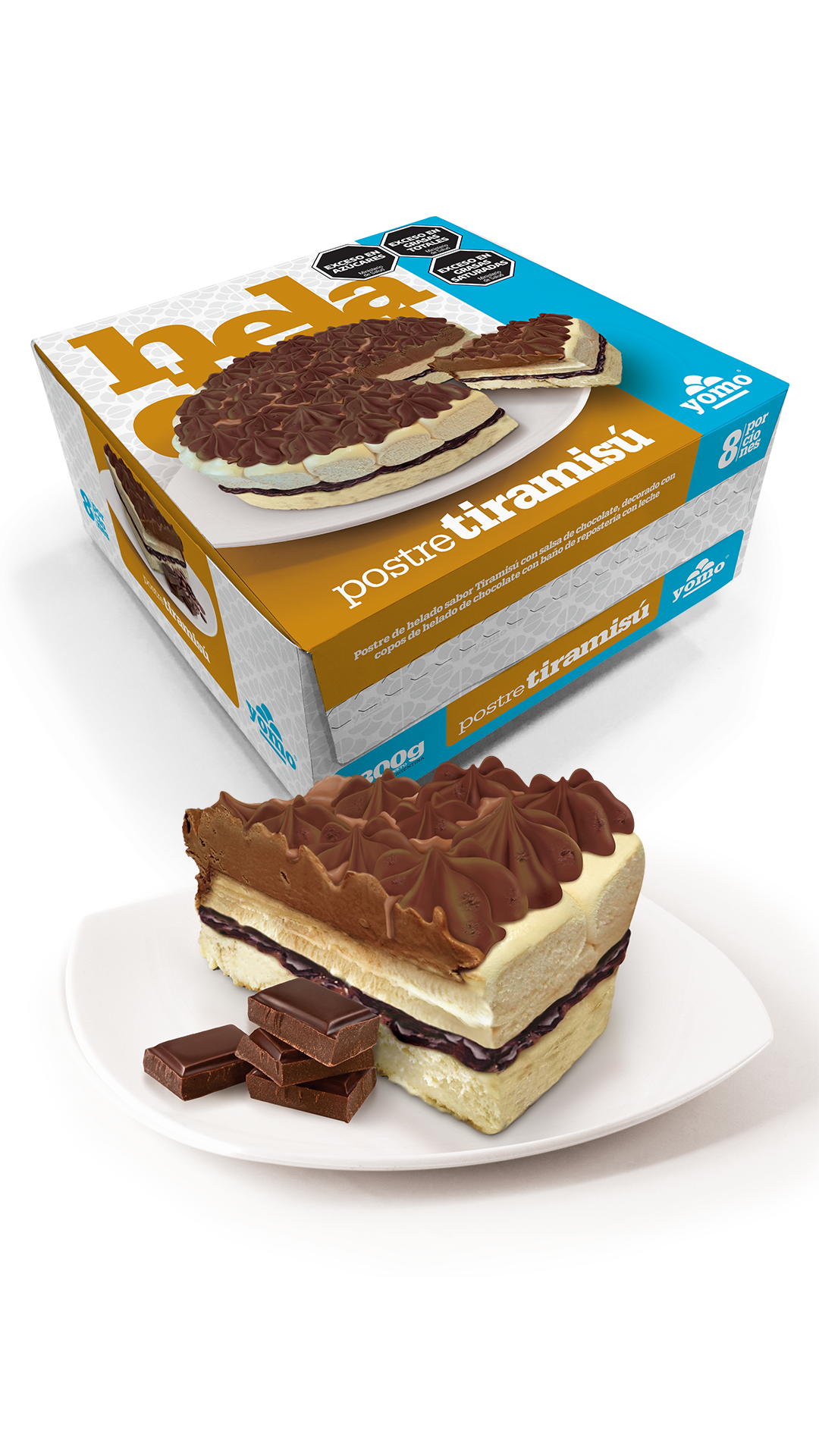 Postre TIRAMISÚ 800g