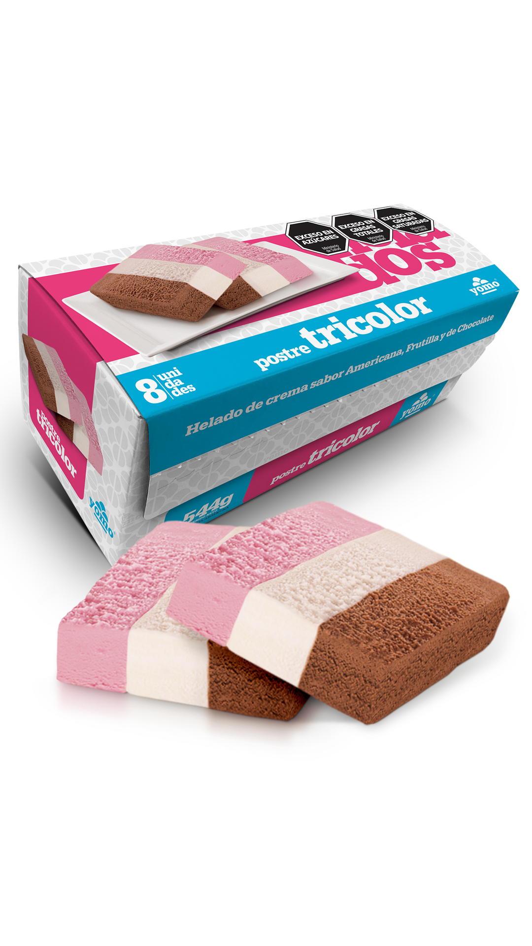 Multipack Postre TRICOLOR